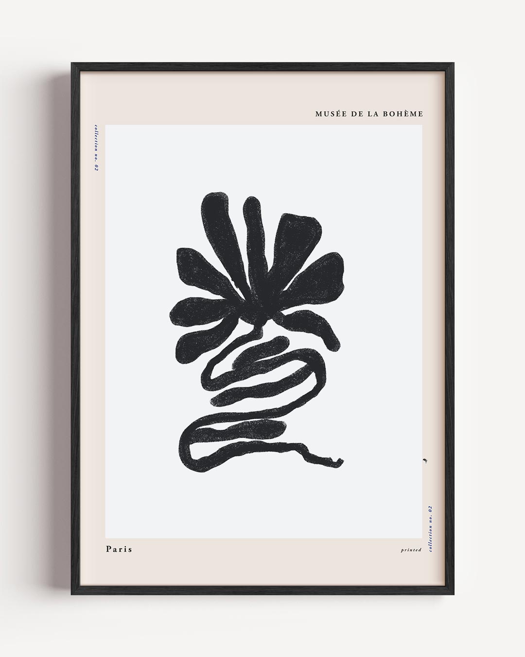 Elegante Boho Bloem Poster-WallArtistic