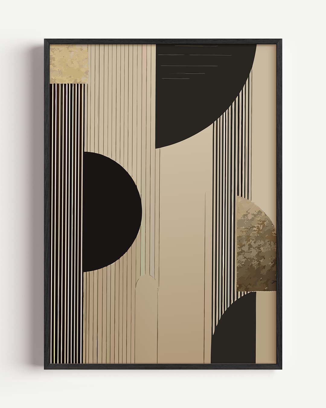 Chic Geometrische Deco Poster