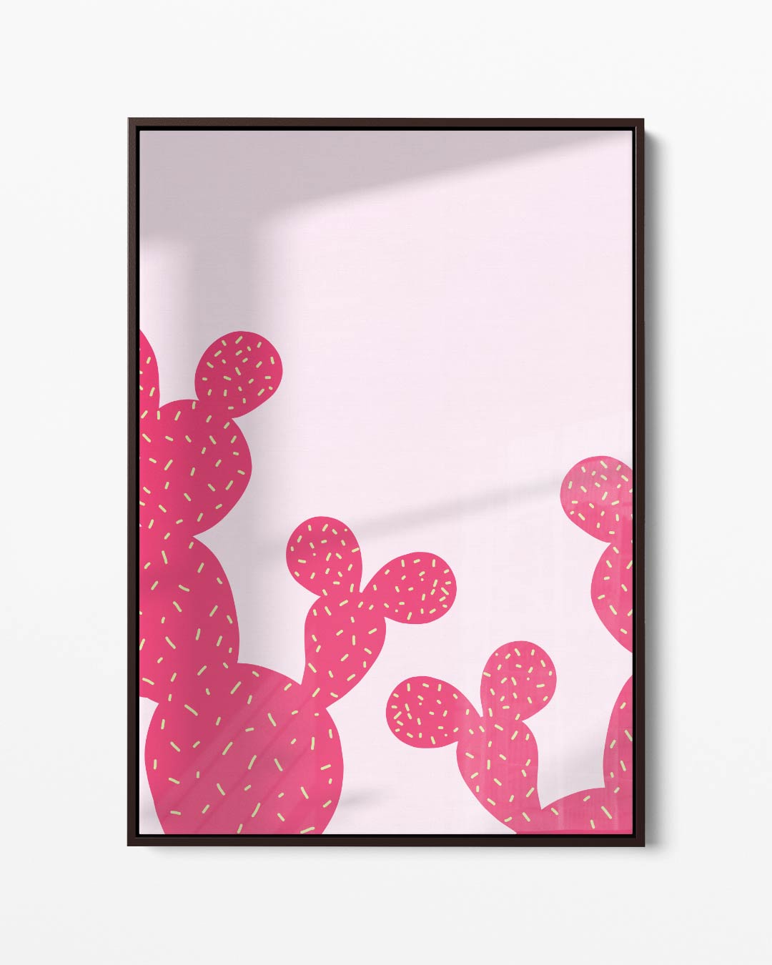 Cactus Pop Art Kunstwerk-canvas-dibond-plexiglas-wanddecoratie-WallArtistic