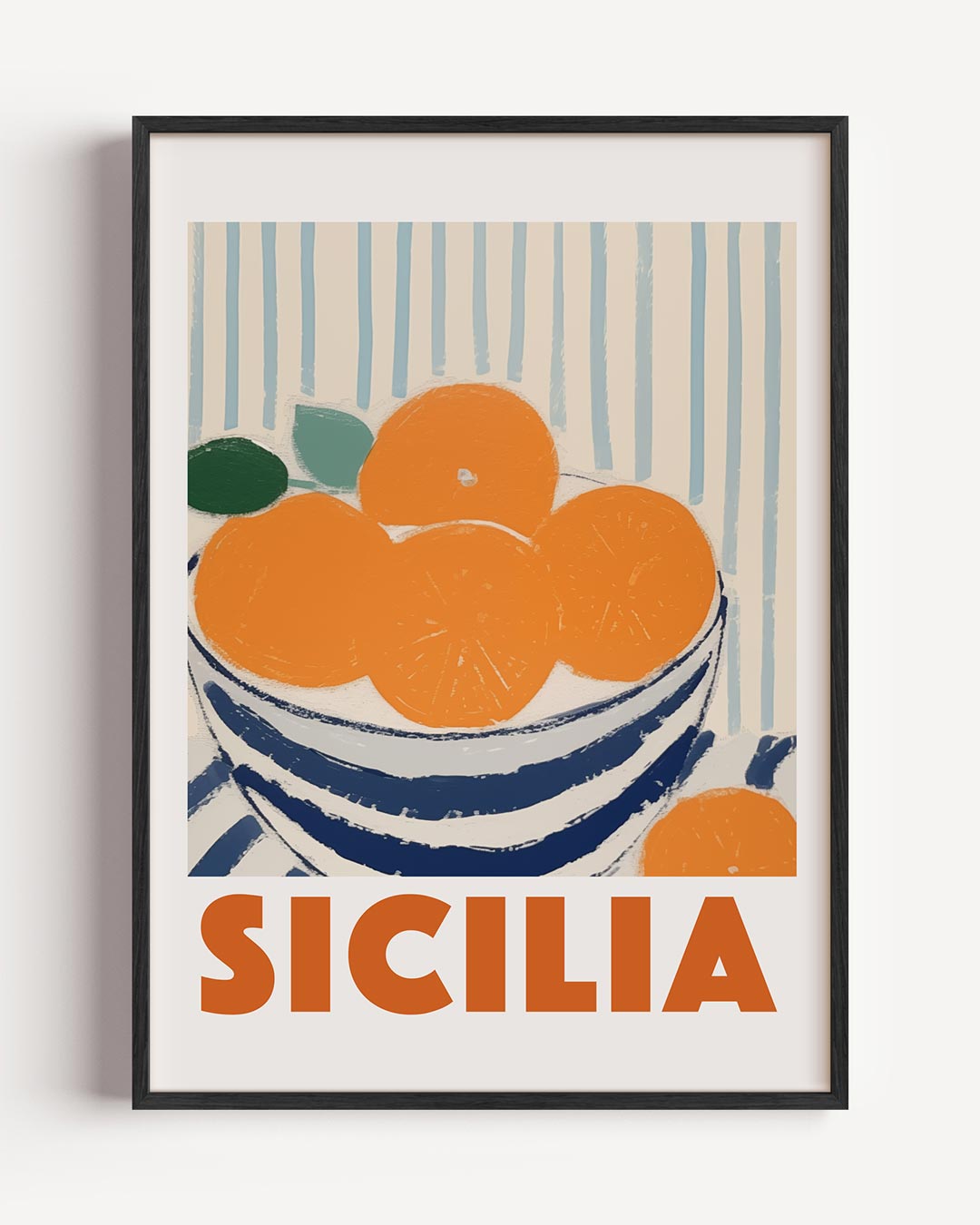Siciliaanse Sinaasappel Bliss Poster-WallArtistic