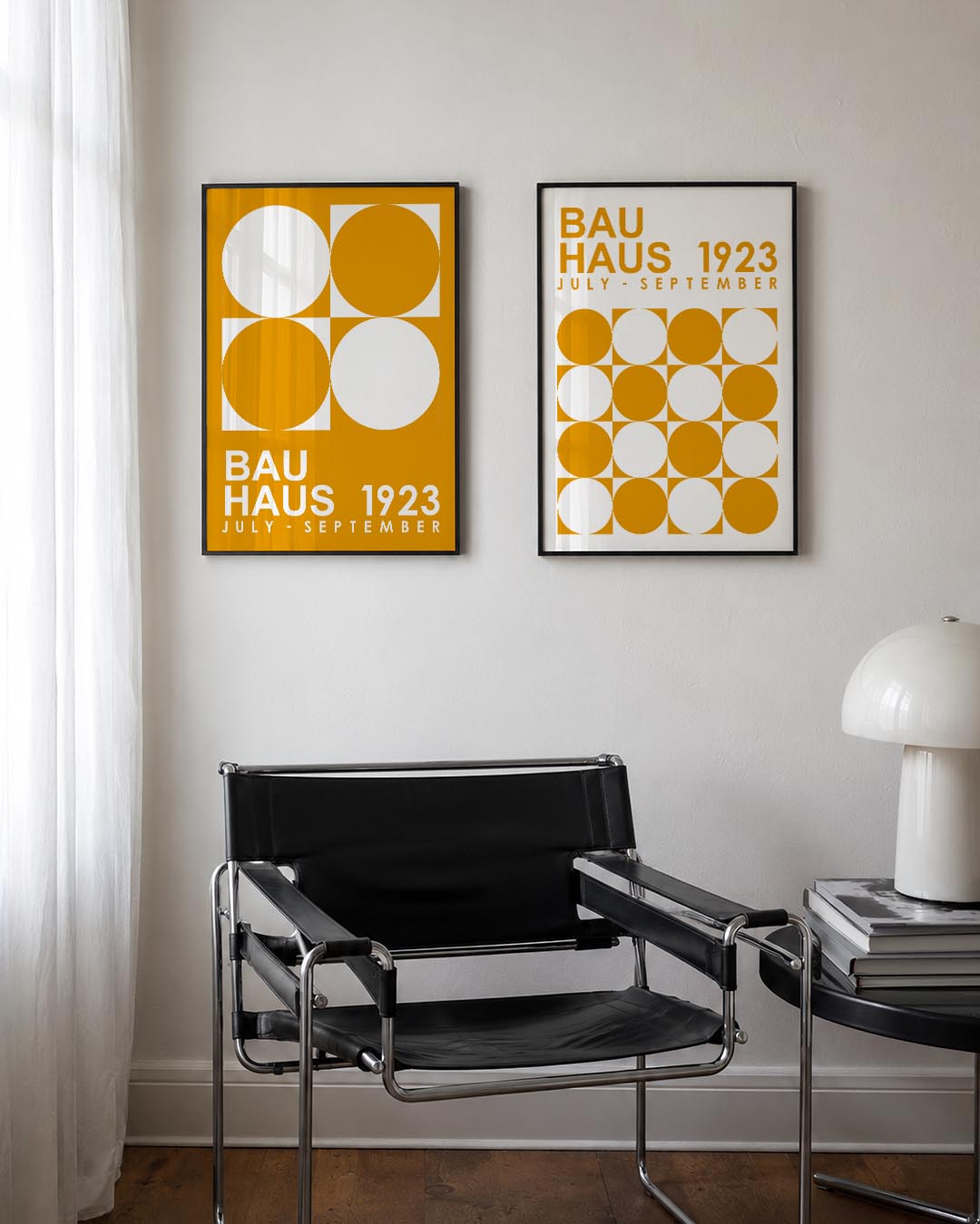 Cirkel en vierkant Posterset