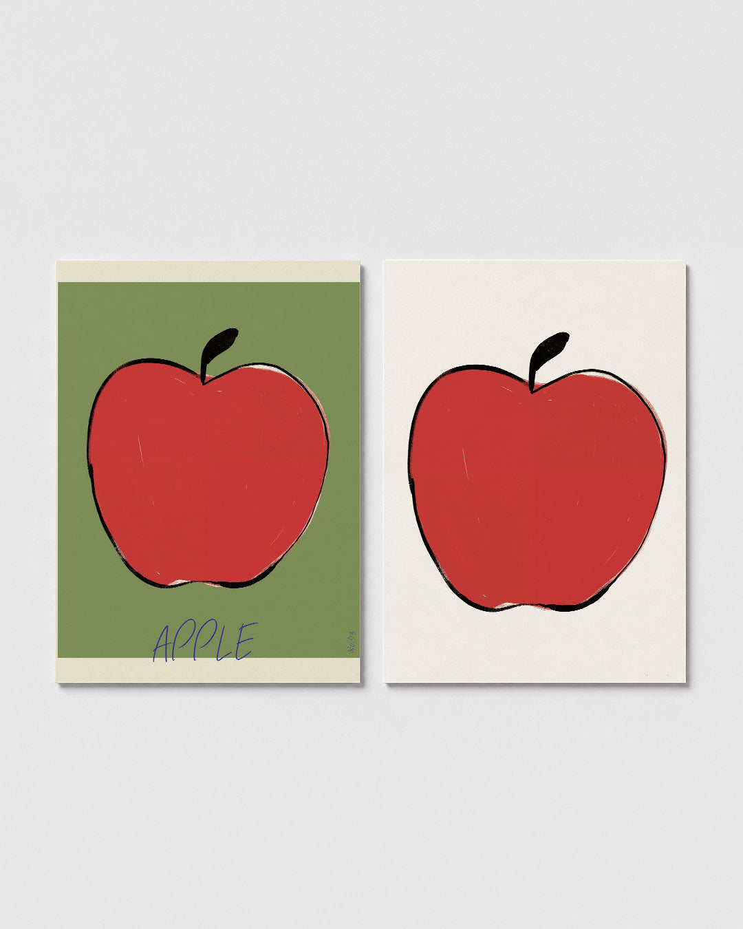 Fruitige eenvoud Posterset