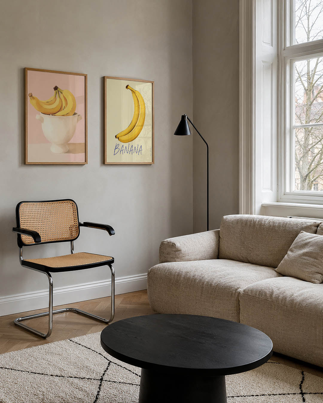 Fruit en vormen Posterset