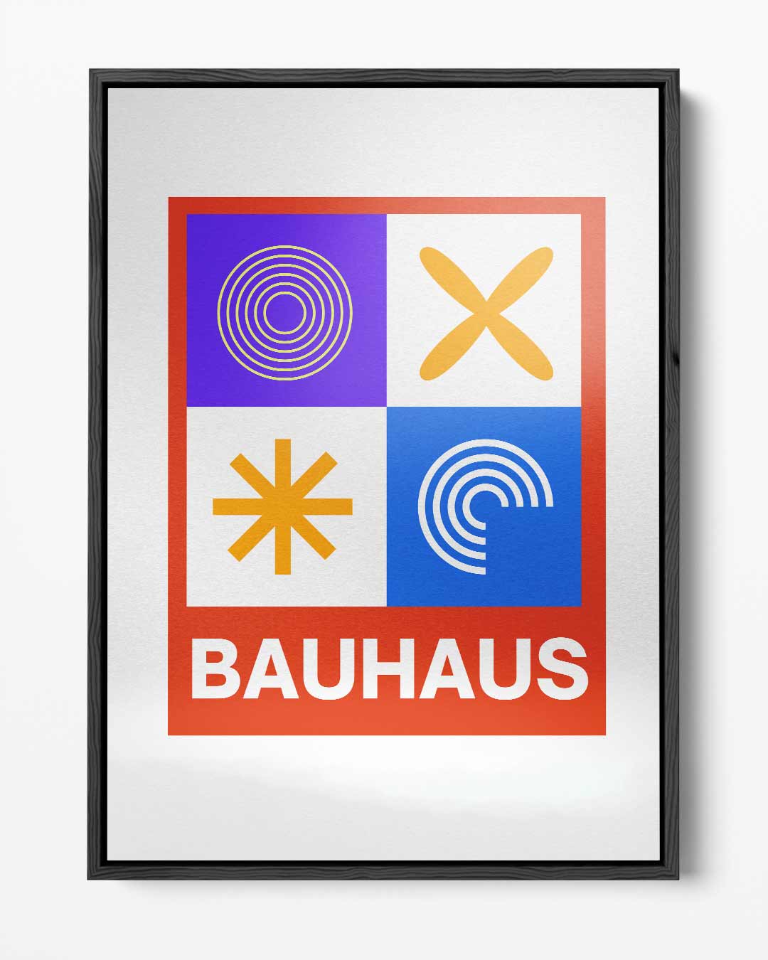 Bauhaus Stijl Grafisch Kunstwerk Kunstwerk-canvas-dibond-plexiglas-wanddecoratie-WallArtistic
