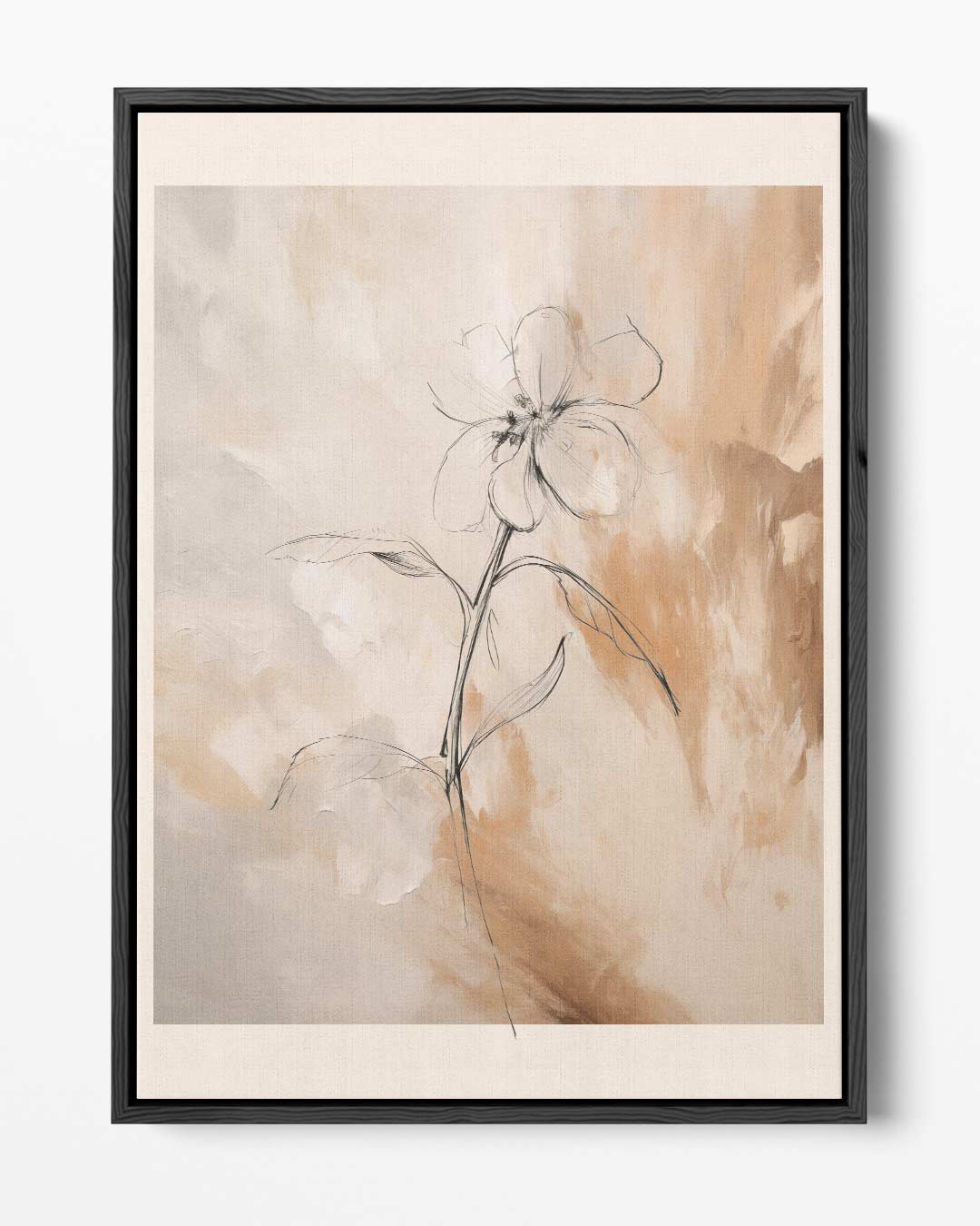 Elegante Bloemzang Kunstwerk-canvas-dibond-plexiglas-wanddecoratie-WallArtistic