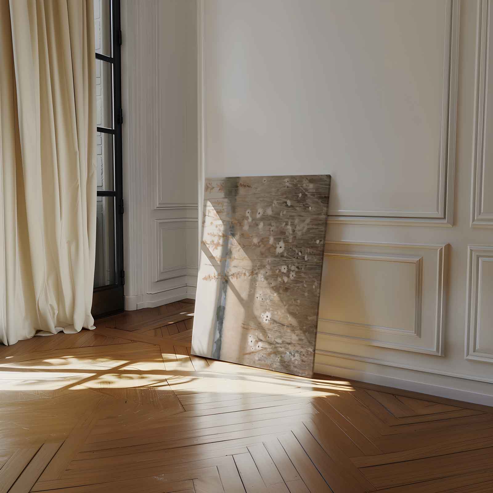 Zomers Veldlandschap Kunstwerk-canvas-dibond-plexiglas-wanddecoratie-WallArtistic