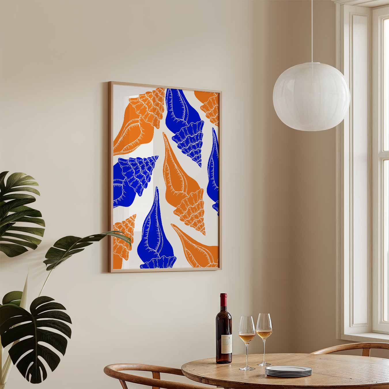 Strandgevoel Schelpenposter