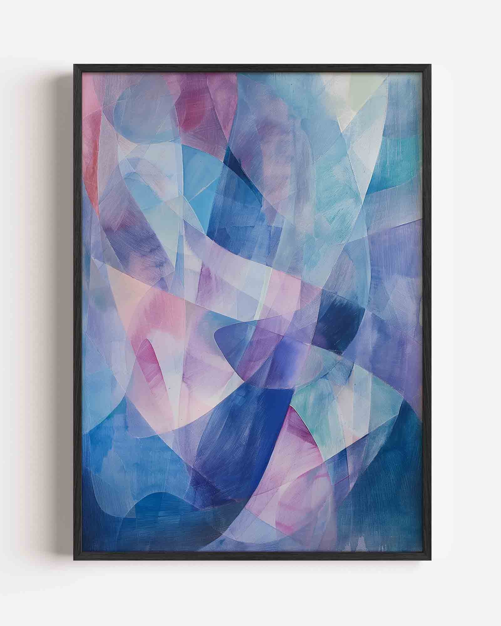 Abstracte vormen Poster