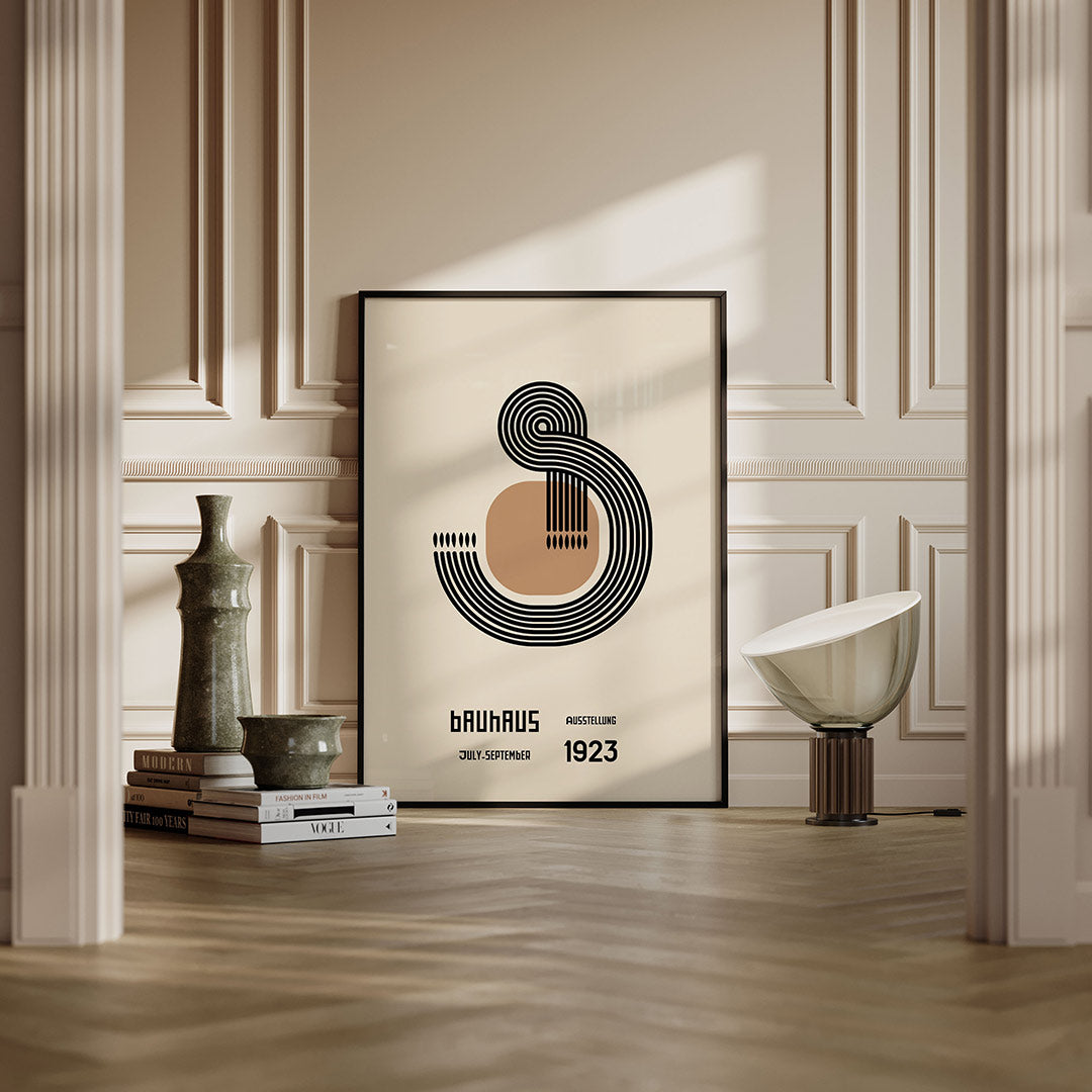 Lijnen en vormen Poster