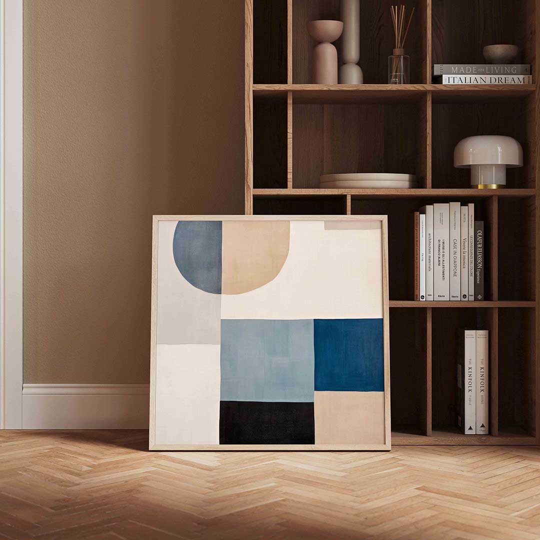 Abstracte vormen Poster