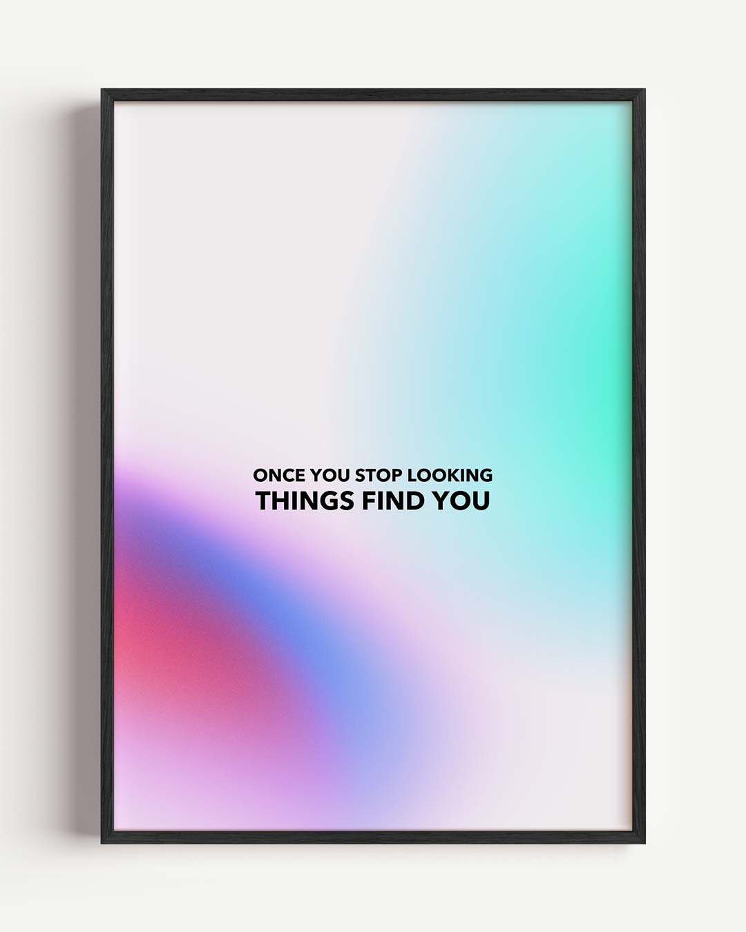 Inspirerende Minimalistische Poster