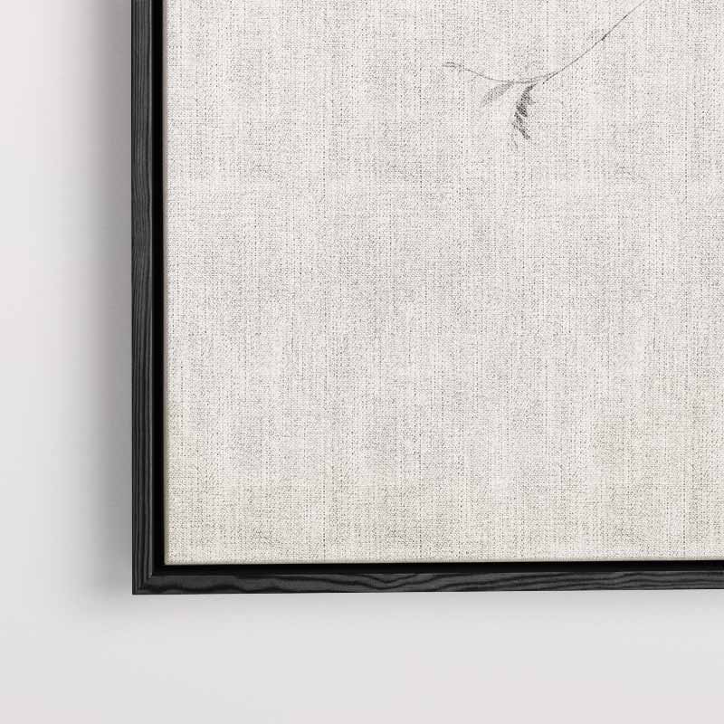 Rustige Takken in Minimalistisch Design Kunstwerk-canvas-dibond-plexiglas-wanddecoratie-WallArtistic