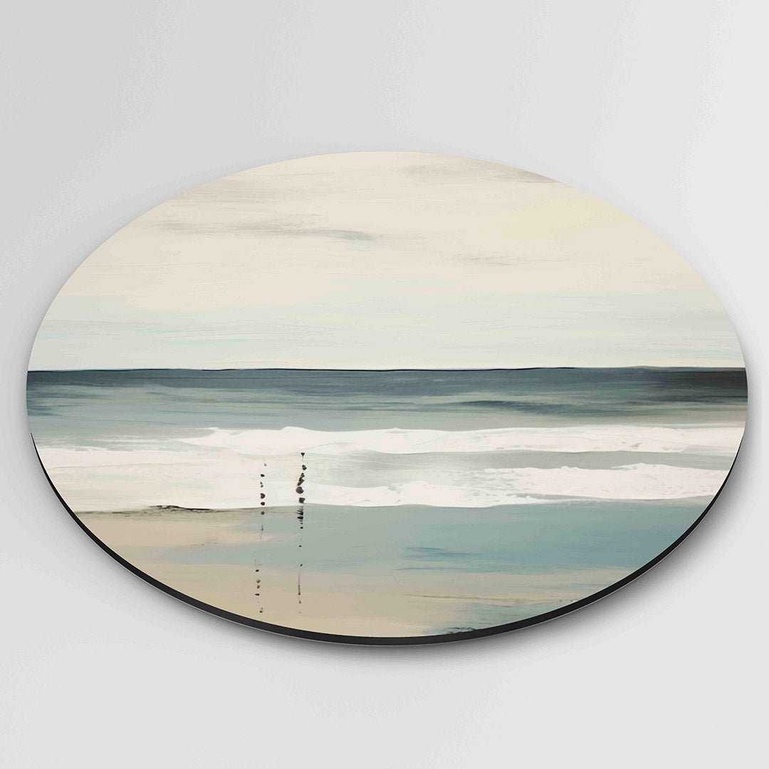 Strand en zee Muurcirkel