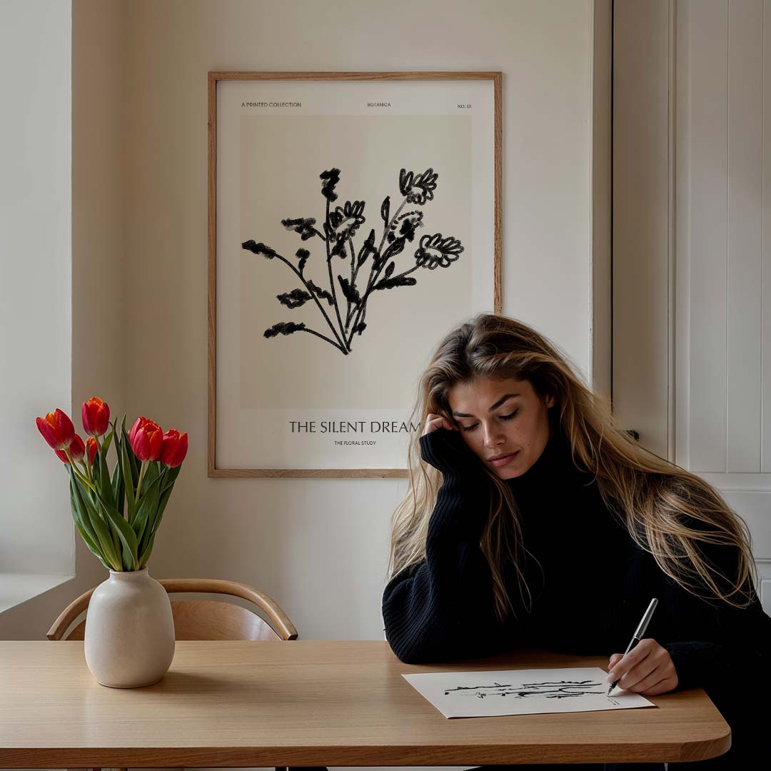 Botanica Bloemenstudie Poster-WallArtistic