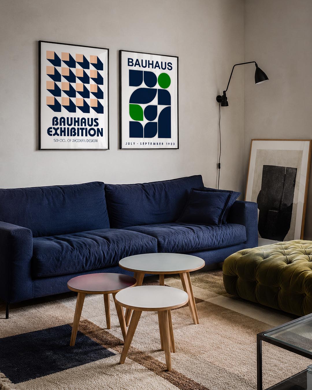Vorm en schaduw Posterset