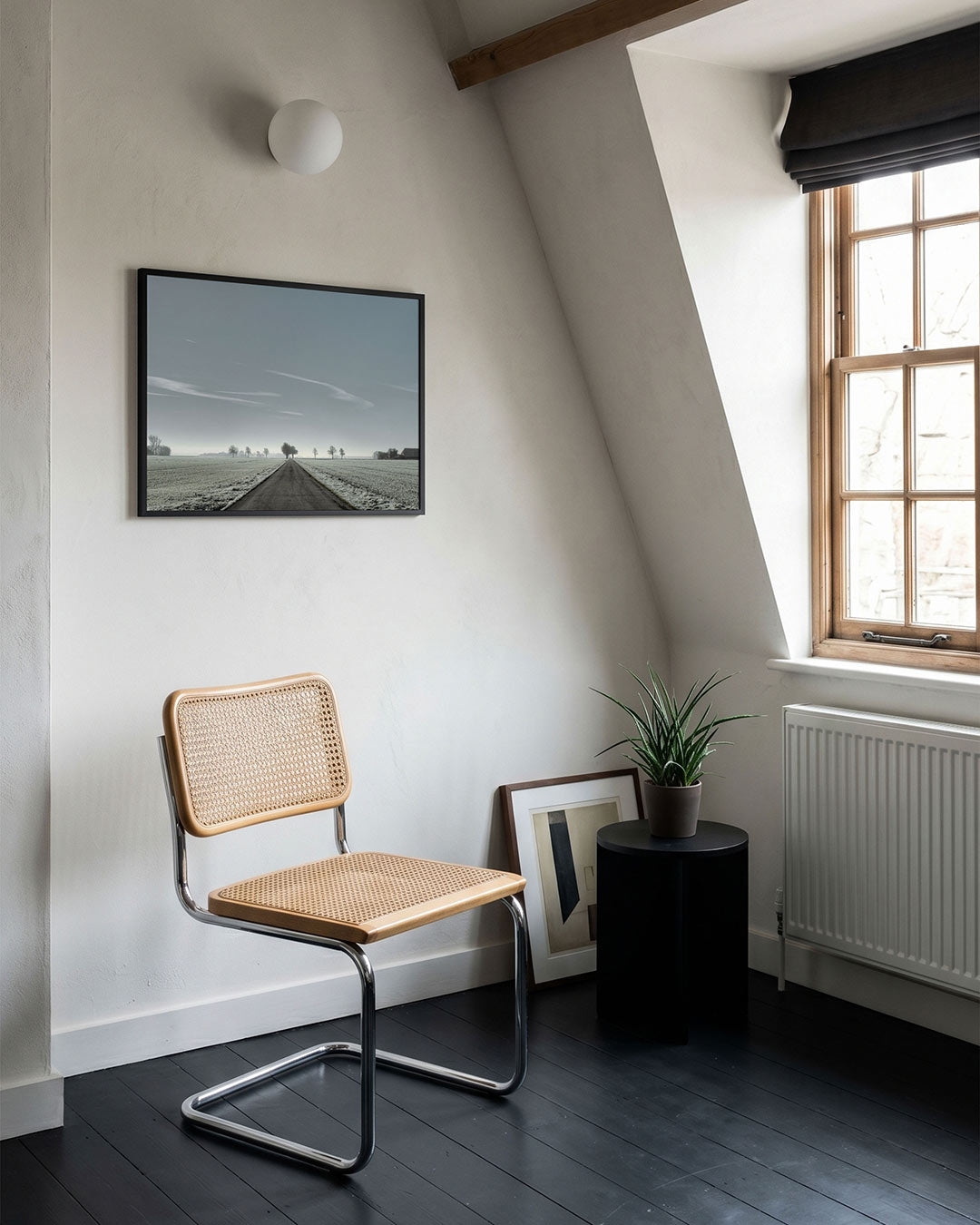 Rustige weglandschap Poster