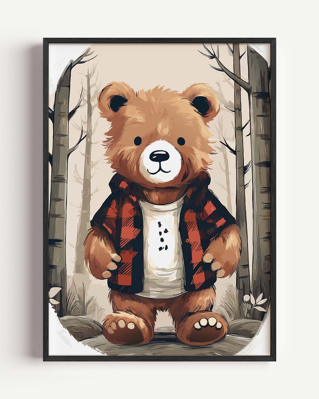 Stoere Berenvriend Poster