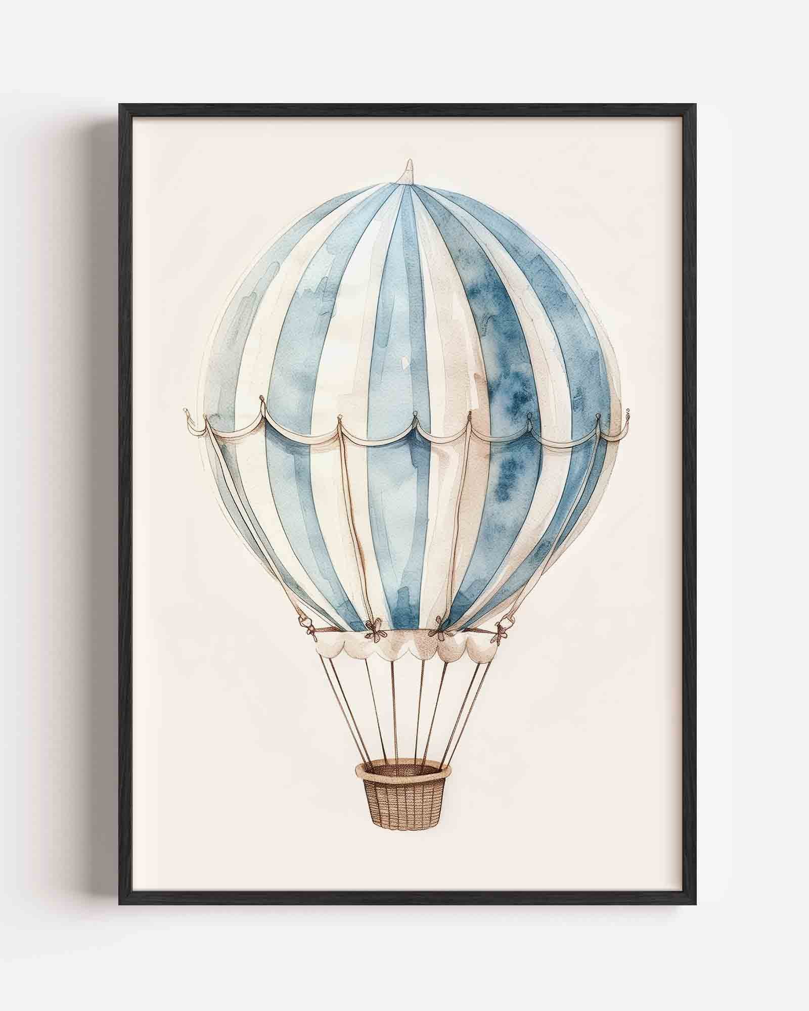 Luchtballon Poster