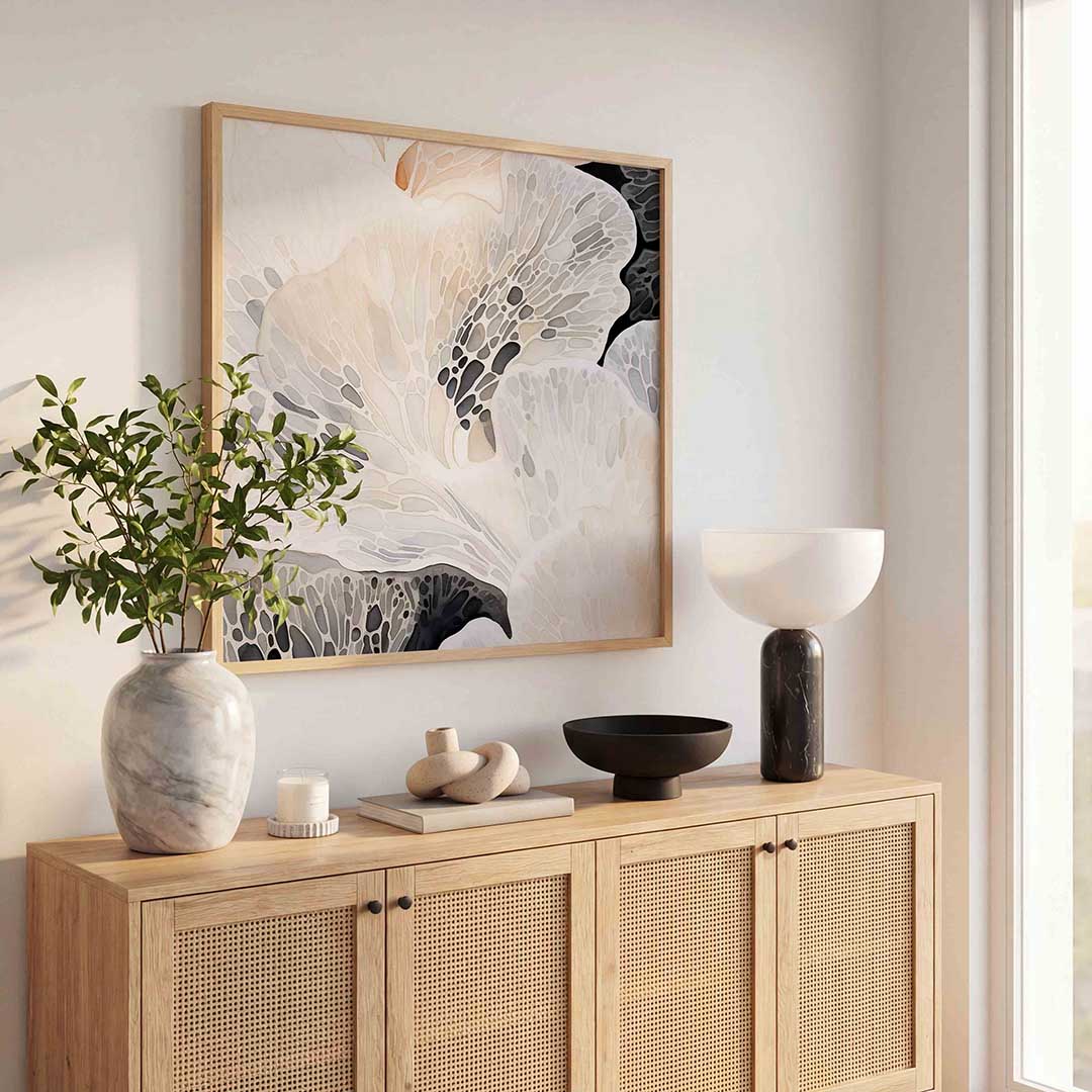 Abstracte vormen Poster