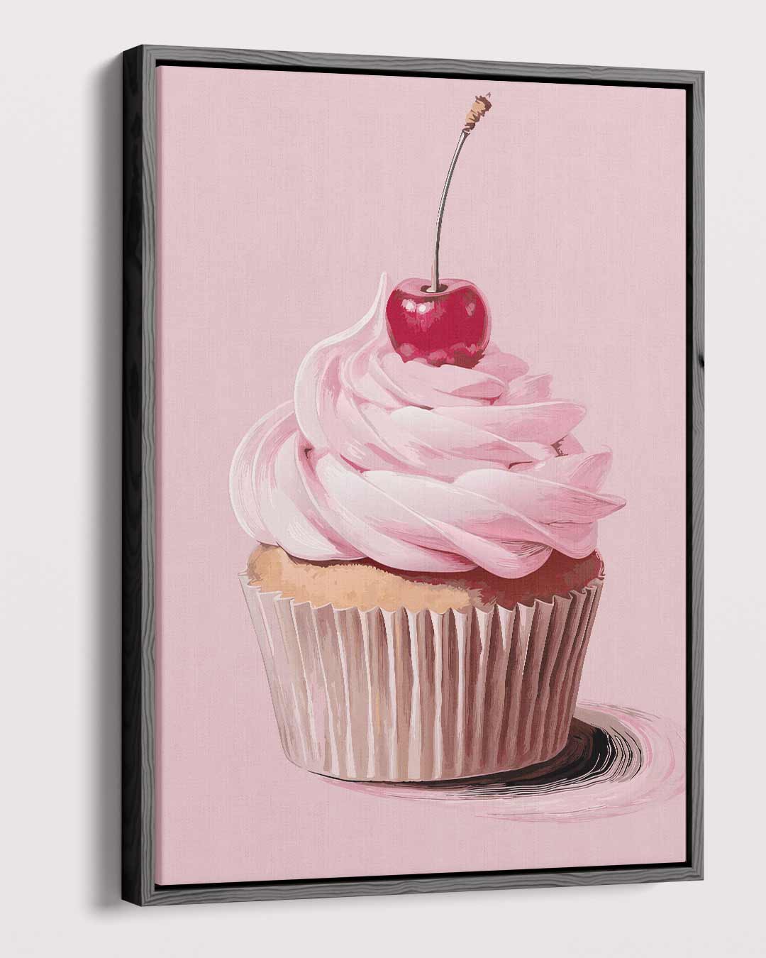 Cupcake Liefde Kunstwerk-canvas-dibond-plexiglas-wanddecoratie-WallArtistic