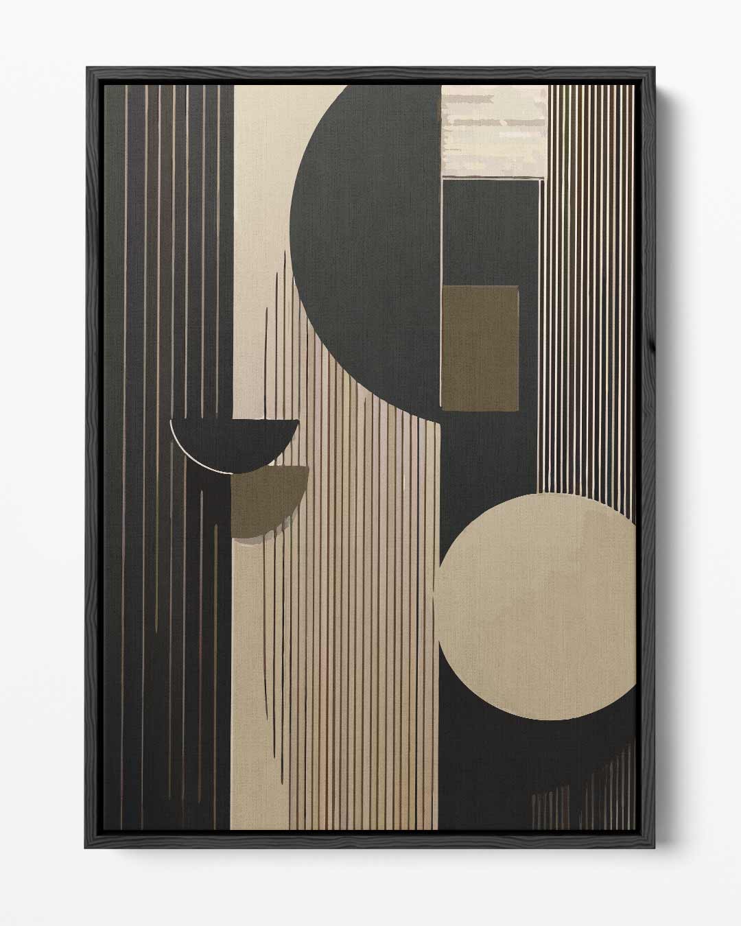 Moderne Geometrische Harmonie Kunstwerk-canvas-dibond-plexiglas-wanddecoratie-WallArtistic
