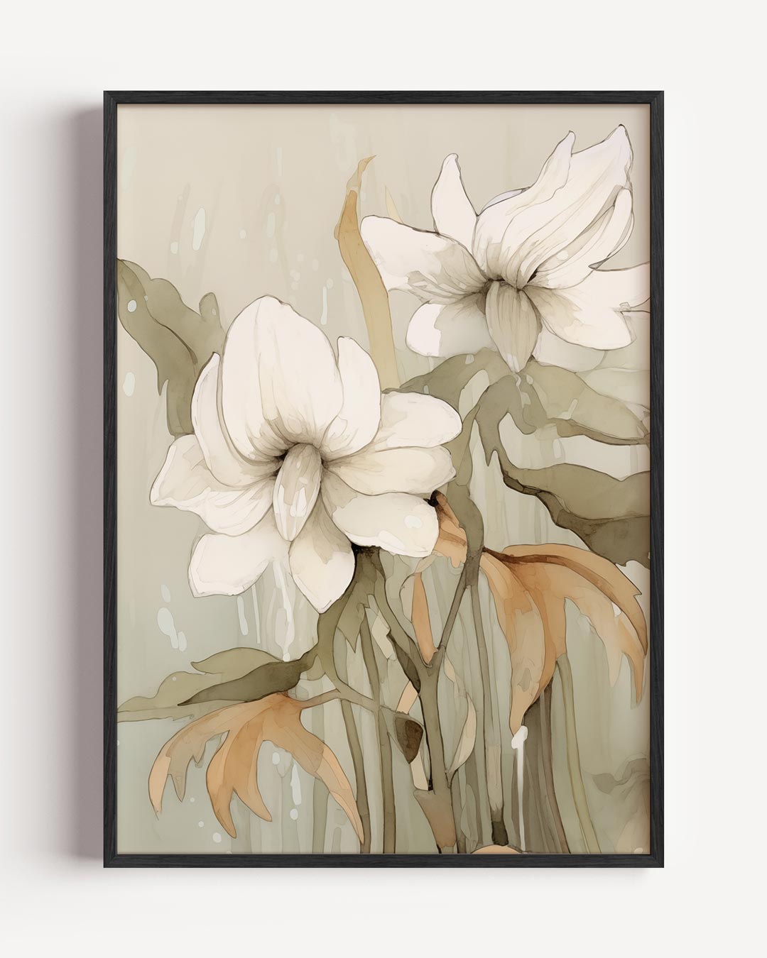 Elegante Bloemenpracht Poster-WallArtistic