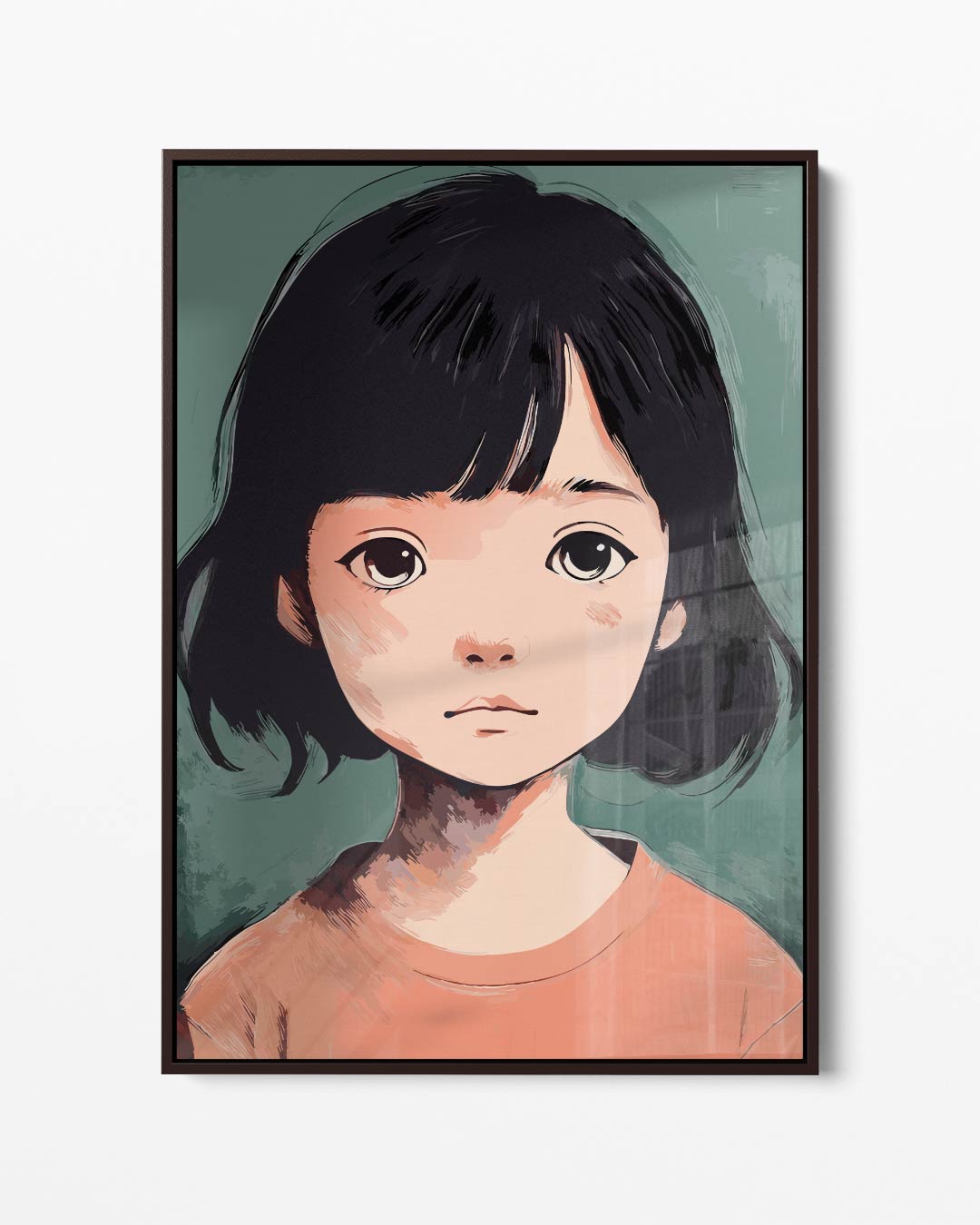Dromerige Blik Kunstwerk-canvas-dibond-plexiglas-wanddecoratie-WallArtistic