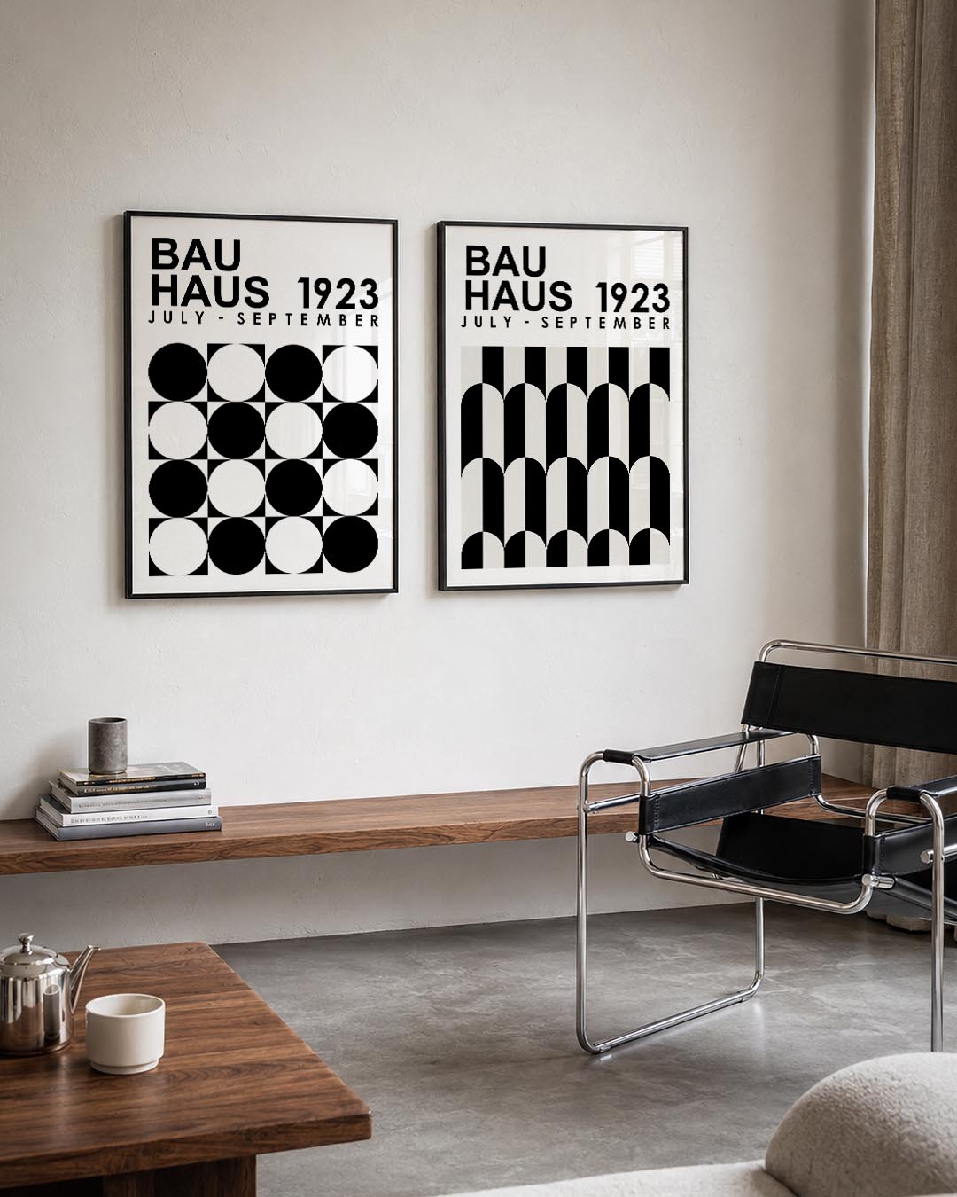 Cirkelritme en tekst Posterset