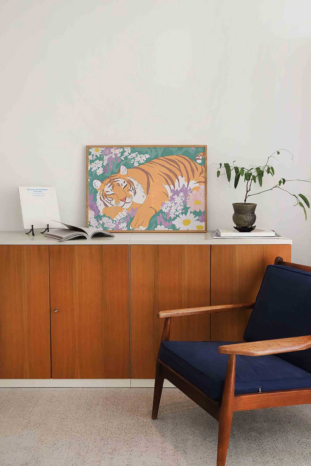 Slapende tijger Poster
