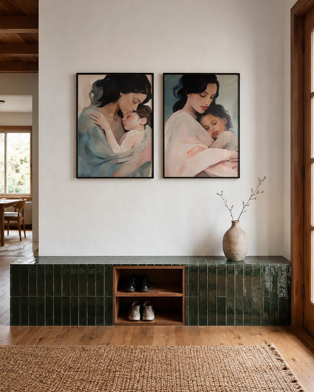 Zachte omhelzing Posterset