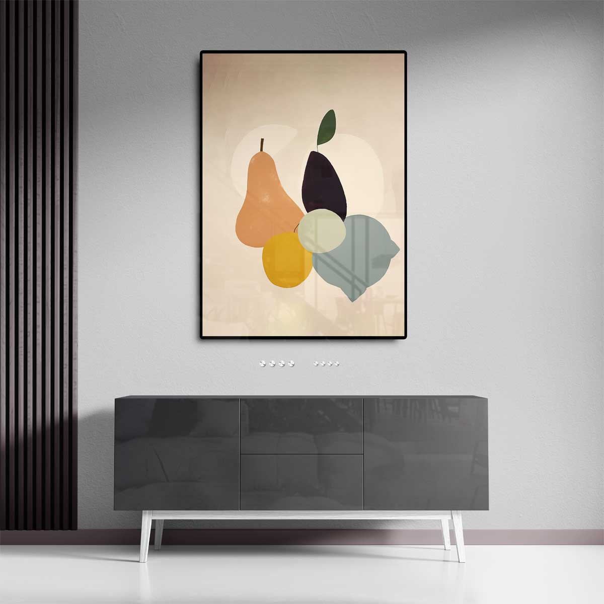 Abstracte Vruchtenexplosie Kunstwerk-canvas-dibond-plexiglas-wanddecoratie-WallArtistic