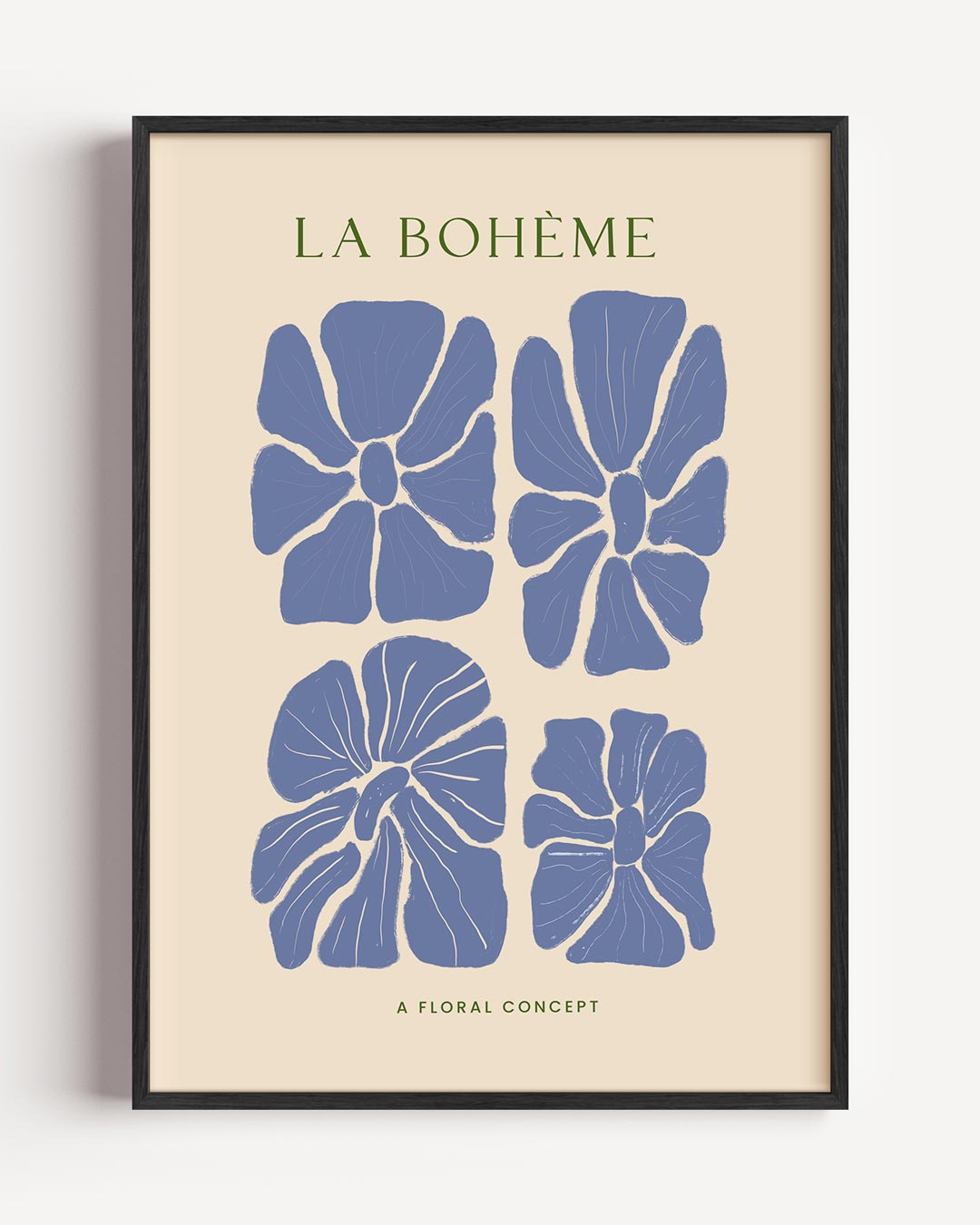 La Bohème Bloemenposter-WallArtistic