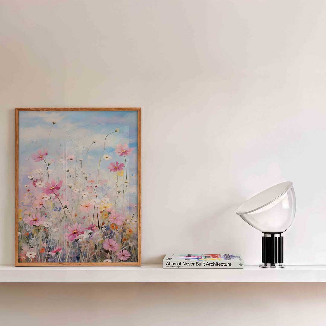 Bloemenveld Poster