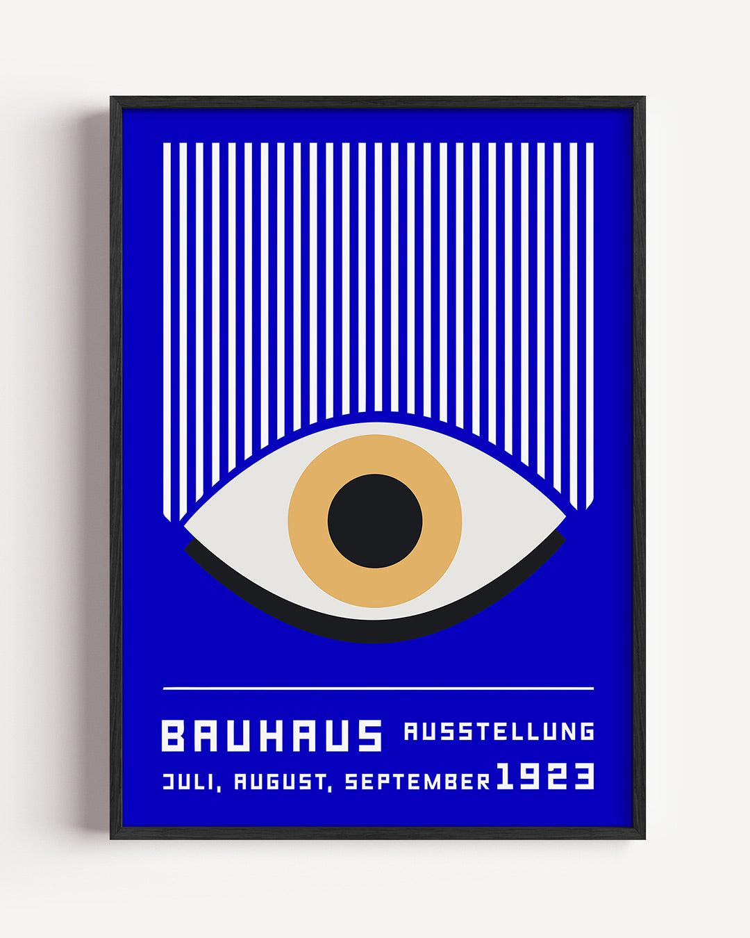 Oog en lijnen Poster