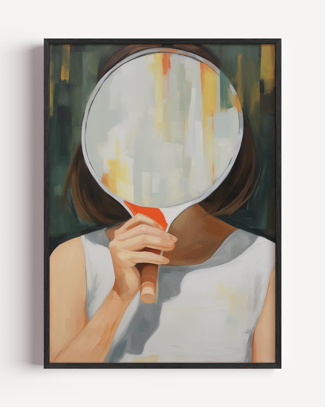 Spiegel van Identiteit Poster-WallArtistic