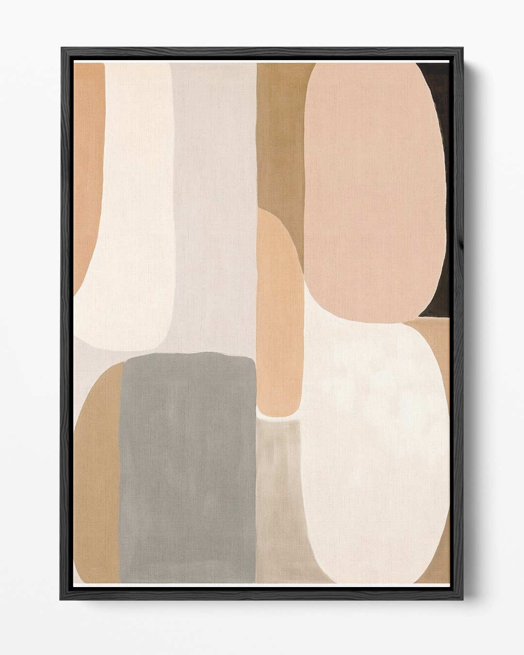 Aards Verlangen - Abstracte Harmonie in Kleur Kunstwerk-canvas-dibond-plexiglas-wanddecoratie-WallArtistic