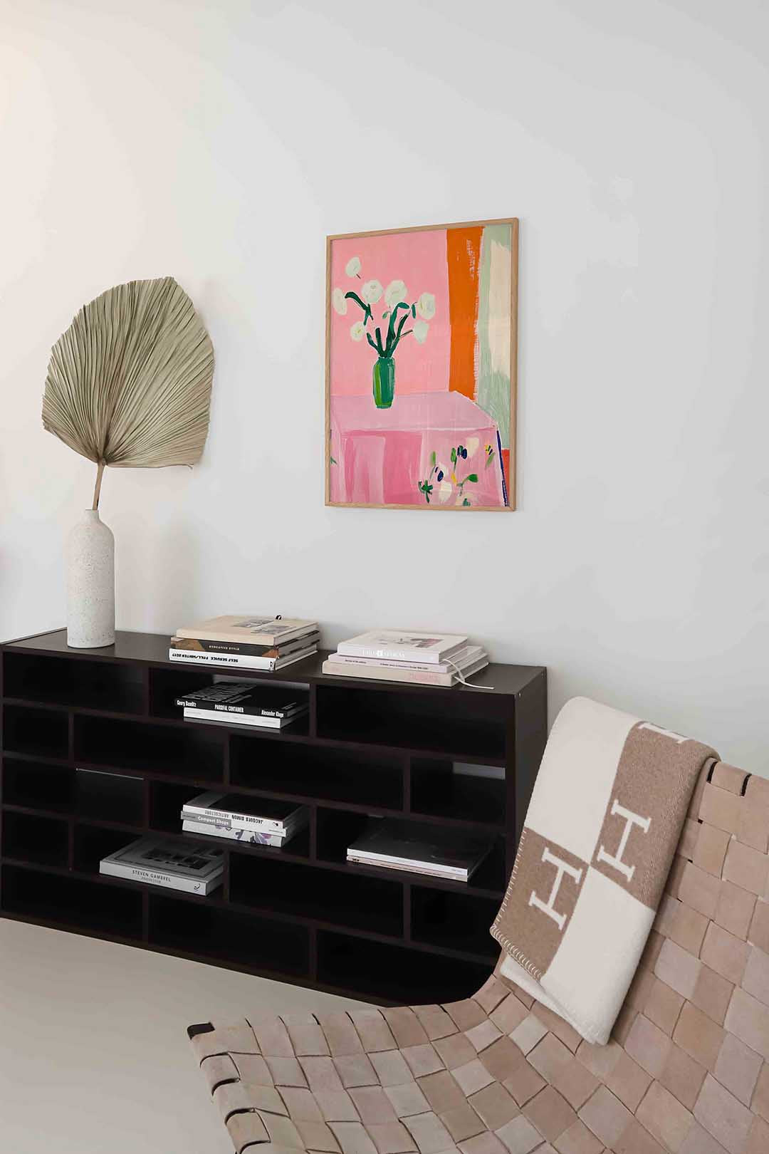 Bloemen in vaas Poster