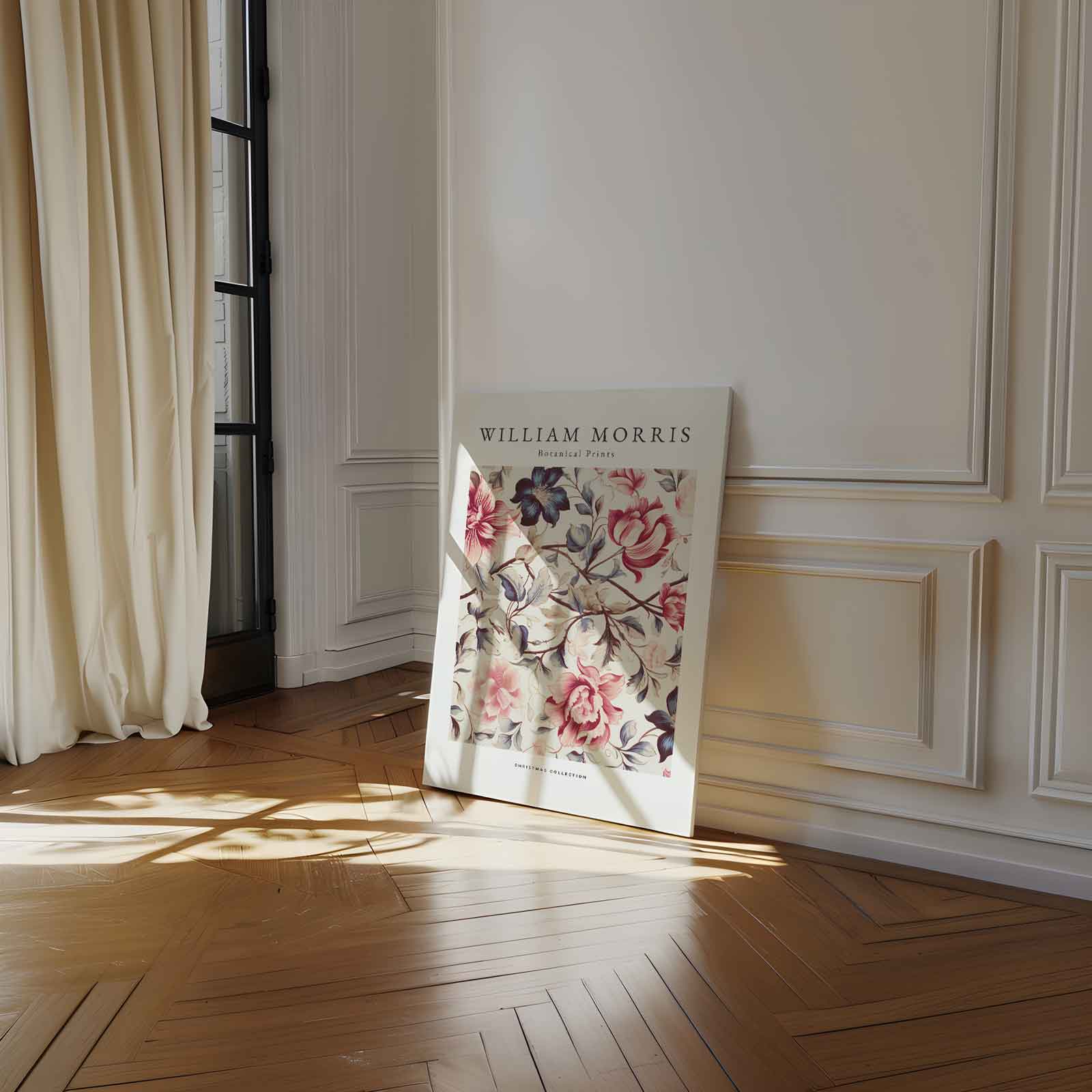Bloemrijke Botanische Prints Kunstwerk-canvas-dibond-plexiglas-wanddecoratie-WallArtistic