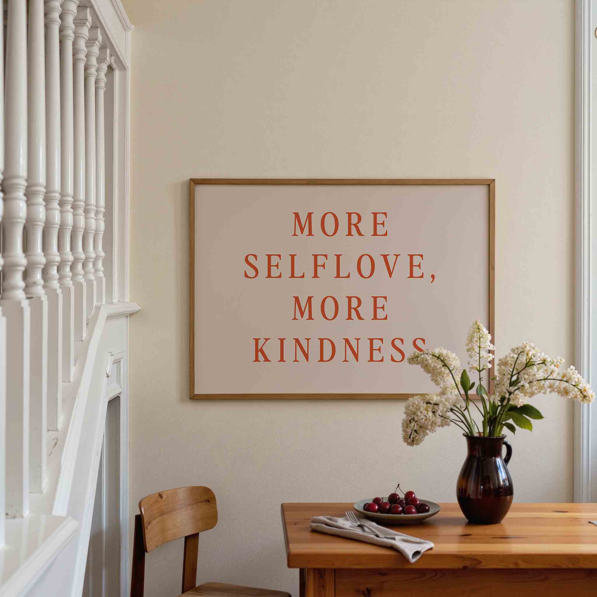 Inspirerende boodschap Poster