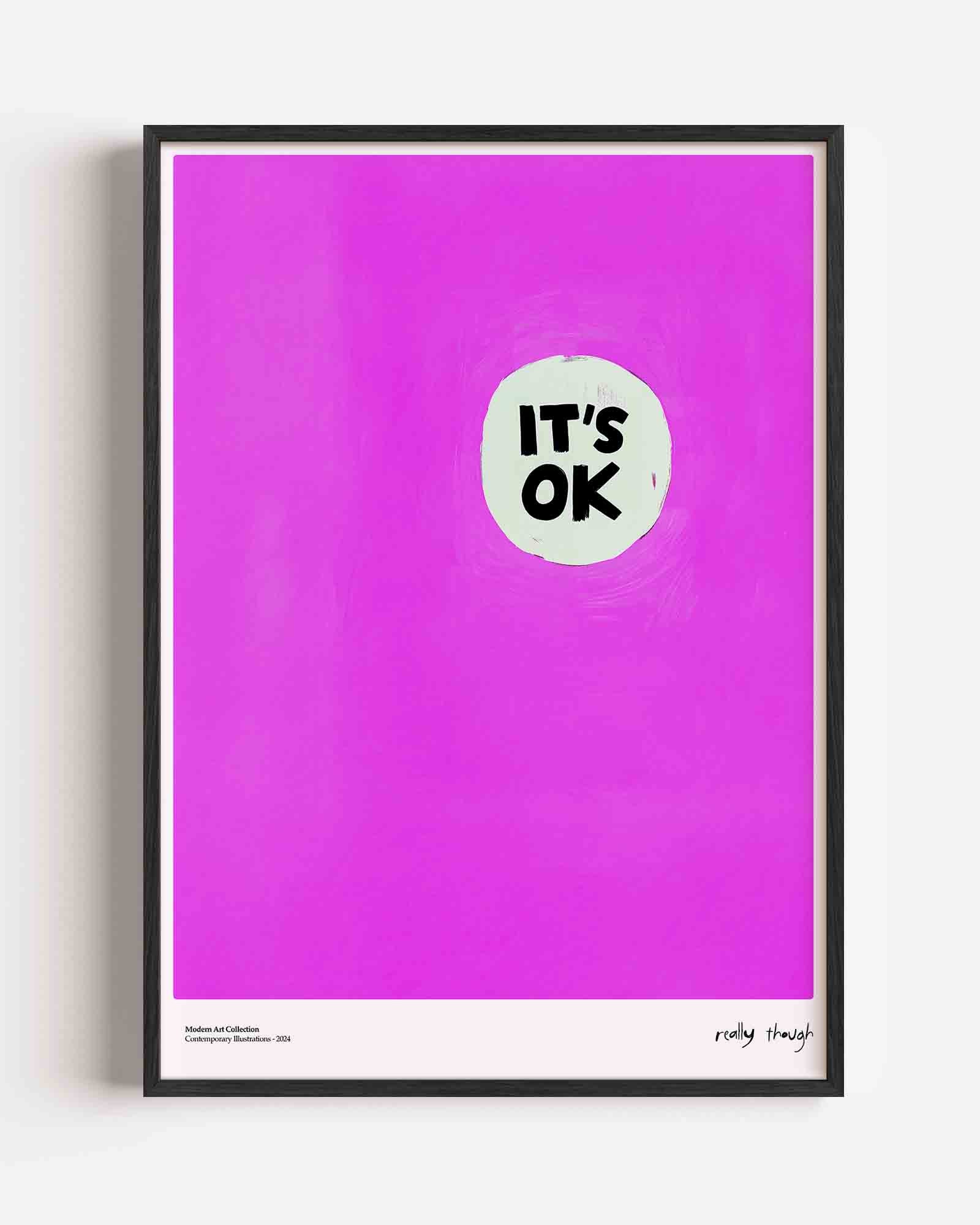 It's ok Poster