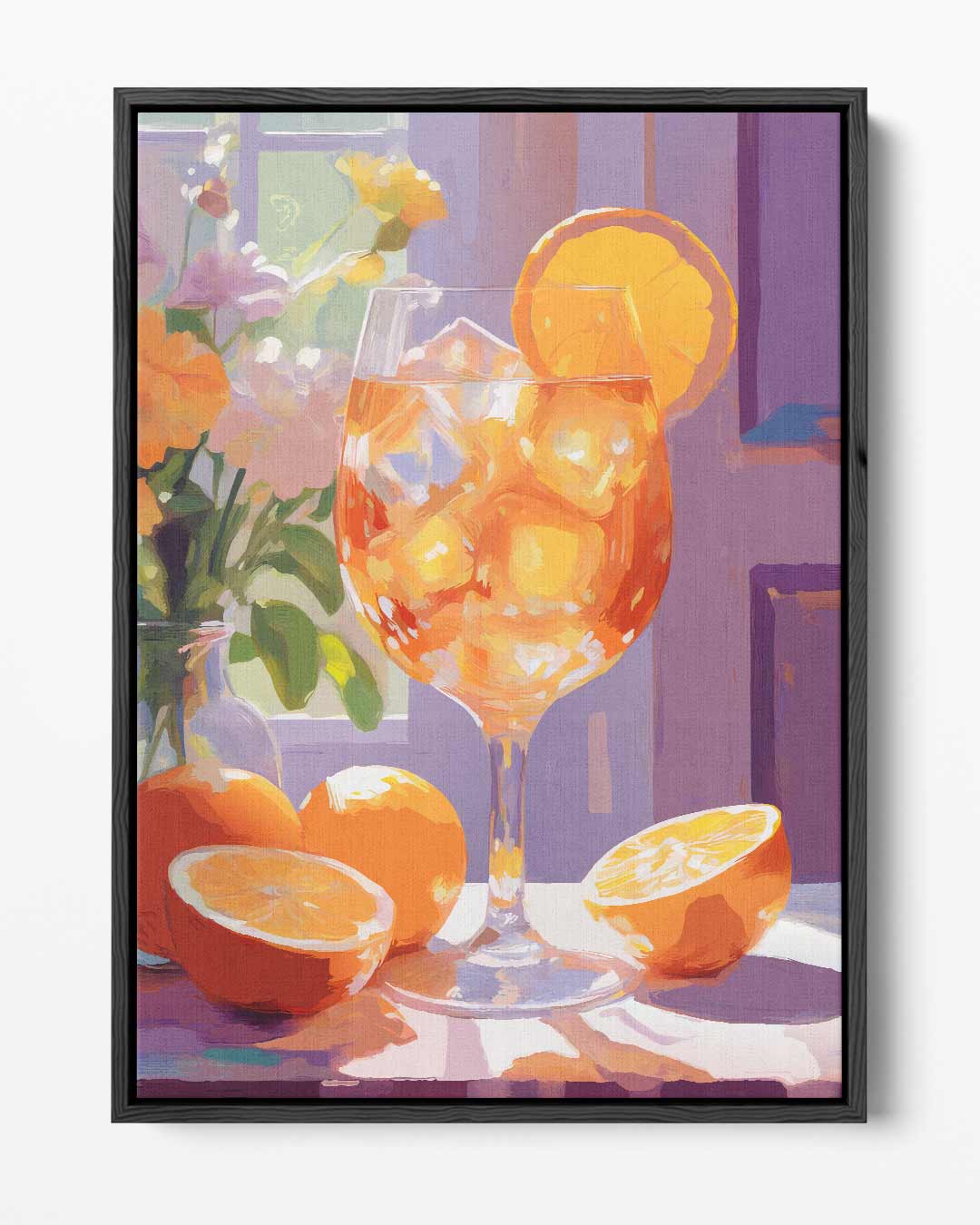 Zomerse Citrus Verfrissing Kunstwerk-canvas-dibond-plexiglas-wanddecoratie-WallArtistic
