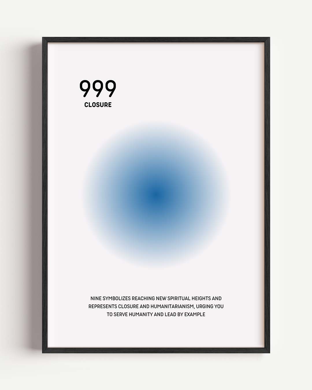 Inspirerende 999 Spirituele Poster
