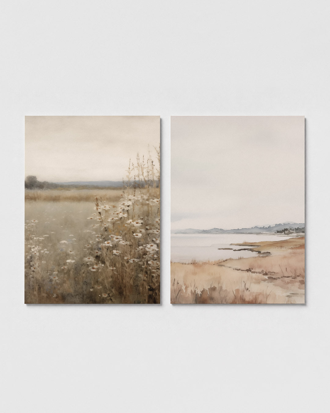 Bloemenveld harmonie Posterset