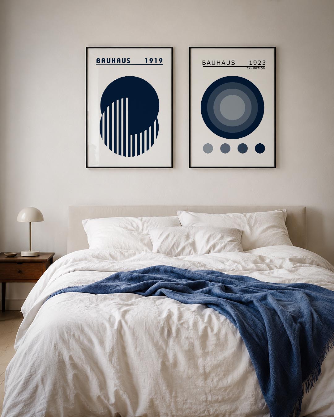 Cirkel en strepen Posterset