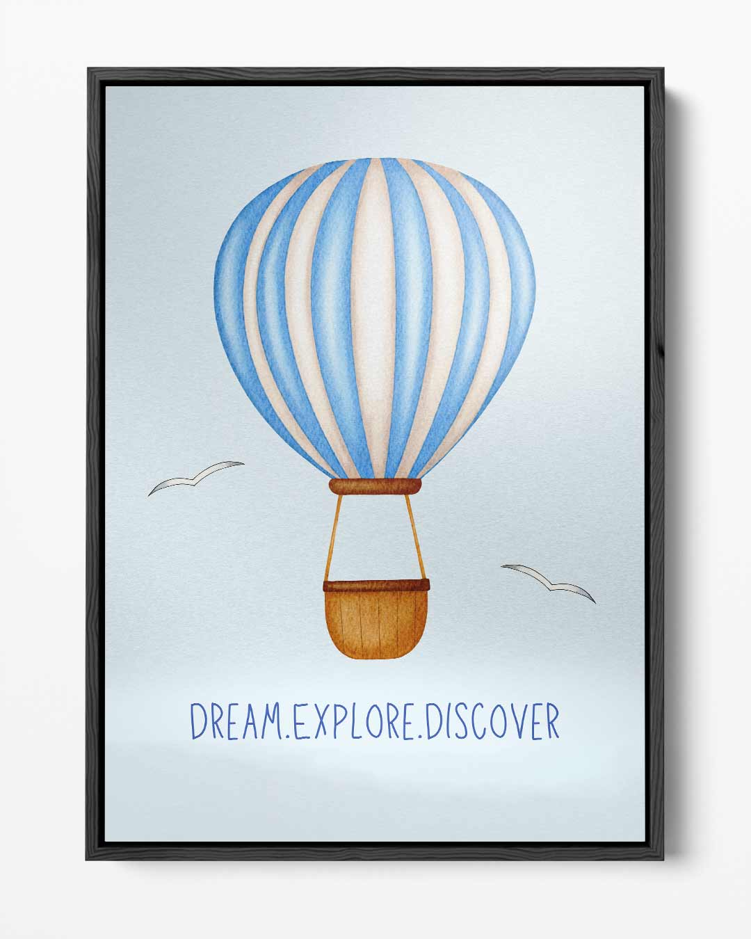 Luchtballon Droom Avontuur Kunstwerk-canvas-dibond-plexiglas-wanddecoratie-WallArtistic