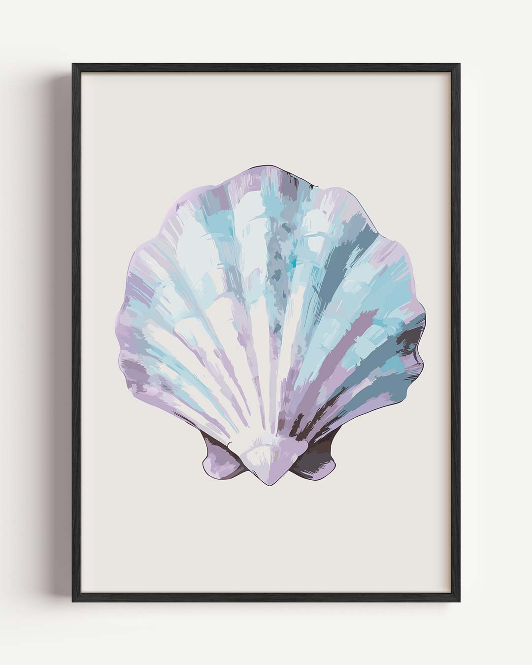 Stijlvolle Schelpenposter