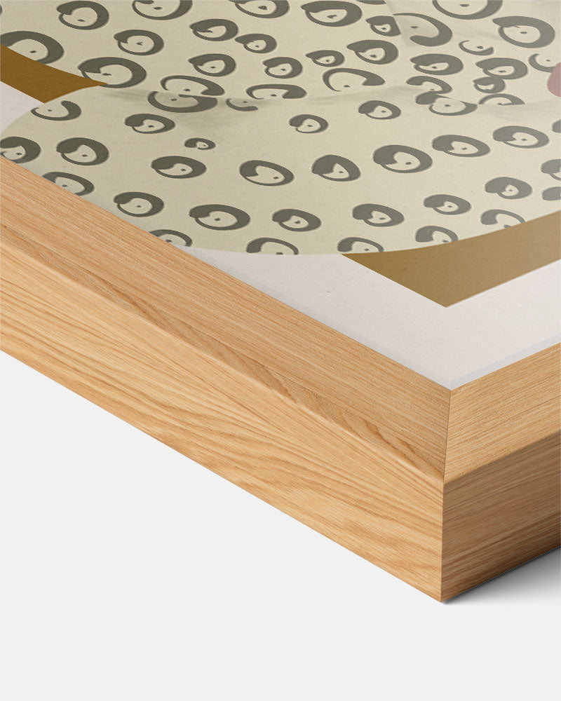 Eigentijdse Elegantie Vrouwelijke Poster-WallArtistic