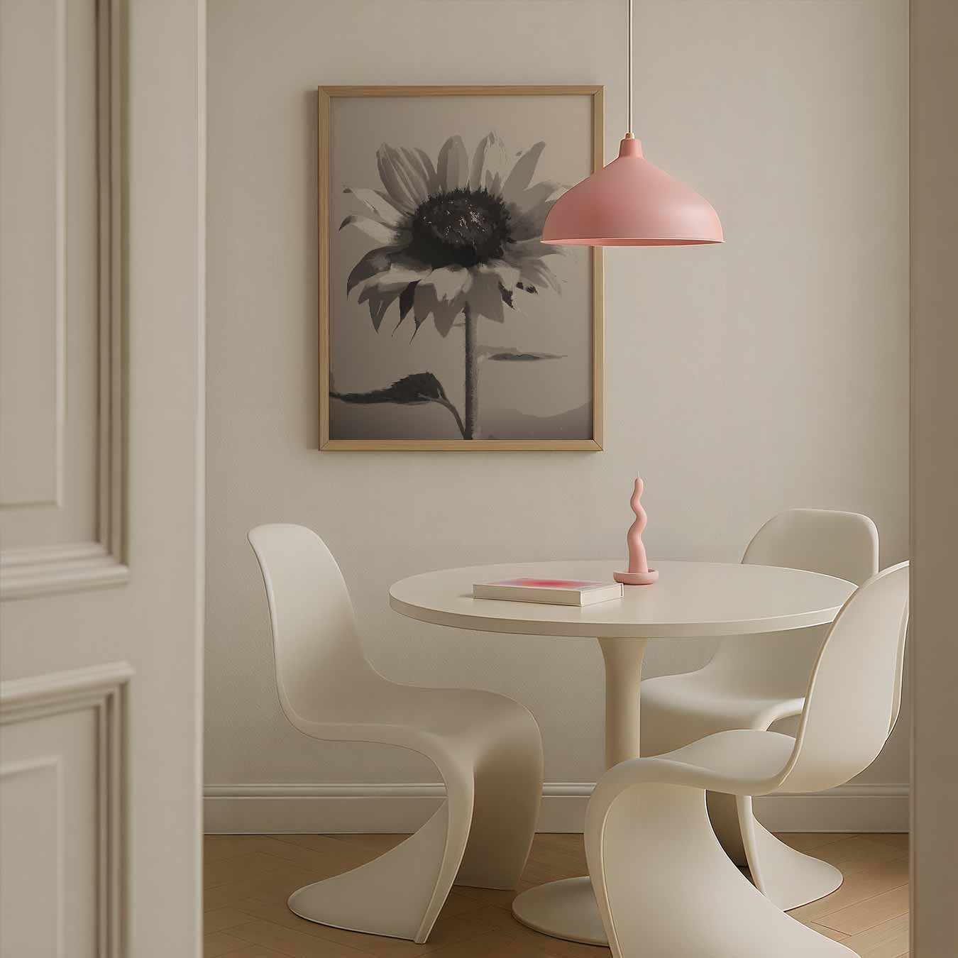 Elegante Zonnebloem Poster