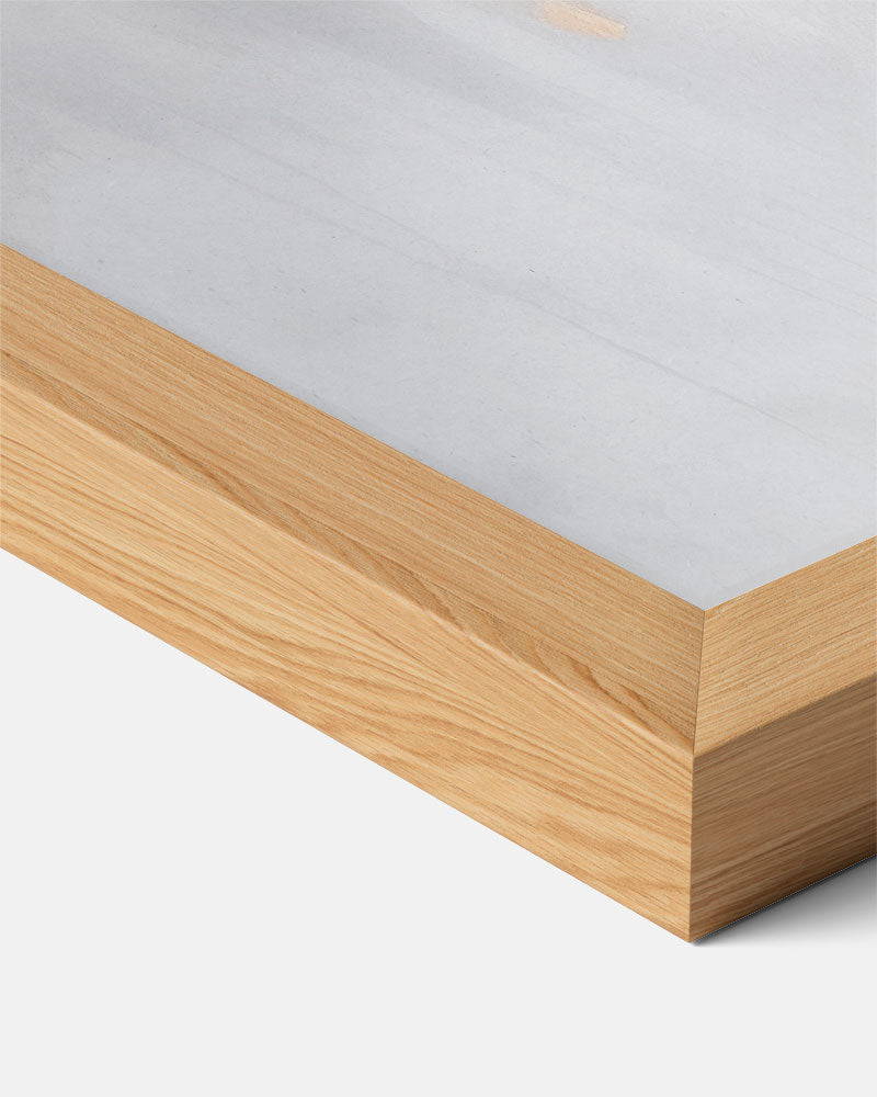 Chique Abstracte Goud & Grijs Poster-WallArtistic