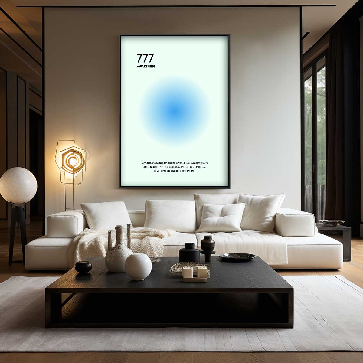 Spirituele Ontwaking 777 Kunstwerk-canvas-dibond-plexiglas-wanddecoratie-WallArtistic